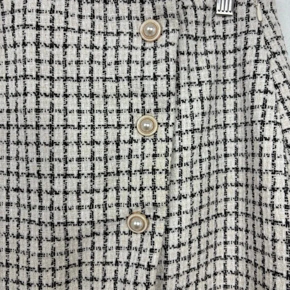 NWT MARC NEW YORK • Plaid Tweed Skirt - Picture 2 of 5